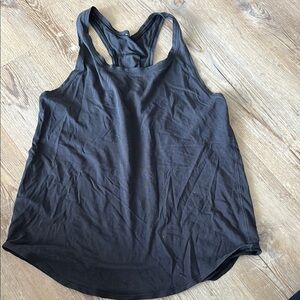 Lululemon Athletica Gray Sleeveless Relaxed Tank Top